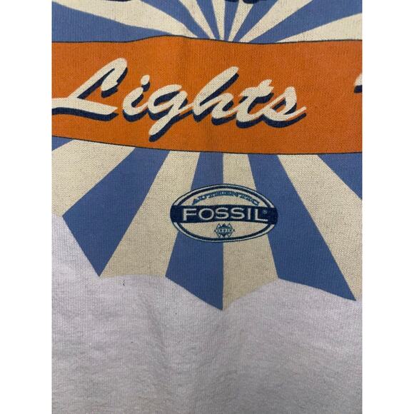 Vintage Fossil Shirt Star Master Push The Button Lights Up Promo Tee 90s Medium - Picture 4 of 9